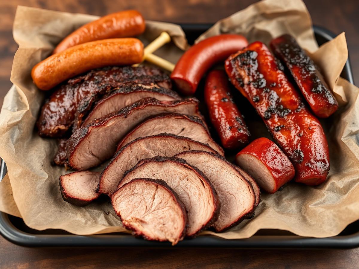 A DynOmite BBQ plate